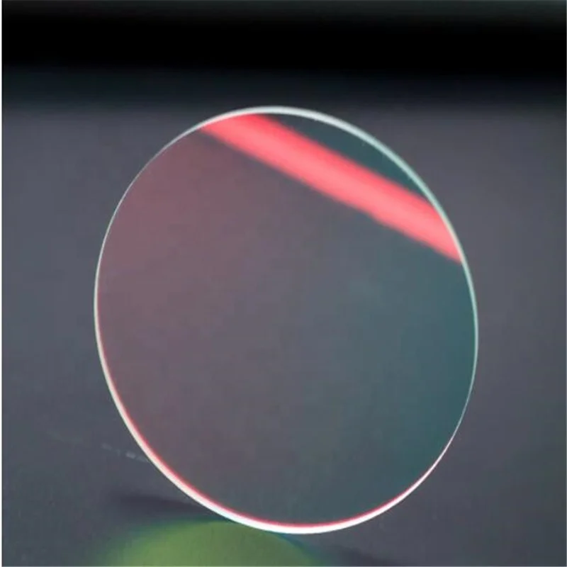 extra clear tempered anti reflective ar glass lens for flashlight
