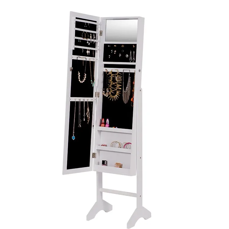 
OEM Floor Standing Jewelry Armoire With Full Length Mirror 