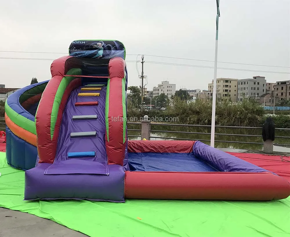 Giant bouncing castle inflatable bouncer air slide for kids