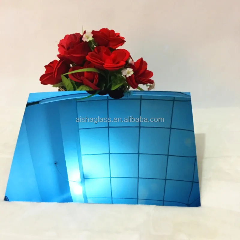 Excellent manufacturer selling 1.8mm high quality blue car mirror