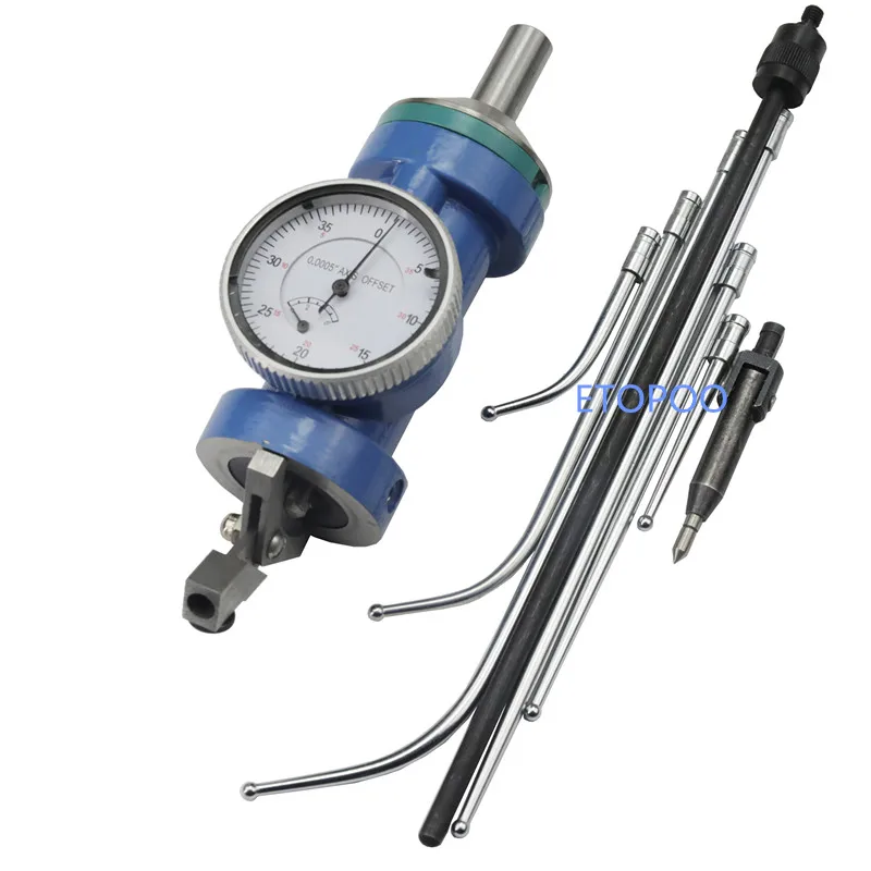 Дюймовый центрирующий индикатор размера 0-0,15 дюйма x 0,005 дюйма