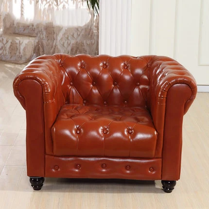 2018 Heated Furniture Italian leather Sofa Set With Wooden Leg