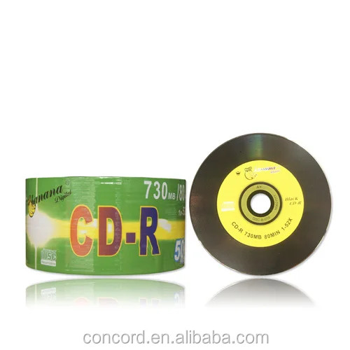 Black rubber blank disk GuangZhou factory high quality CD