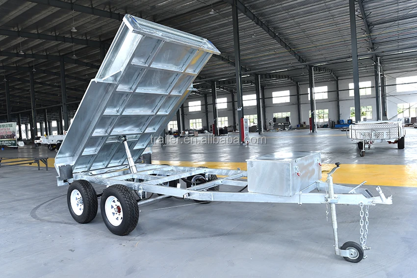 Yongqiang Hot Dip Galvanized Hydraulic Dump Trailer for Sale