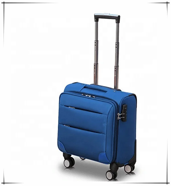 China factory waterpoof oxford 4 wheels carry on trolley bags wheeled cabin luggage suitcase