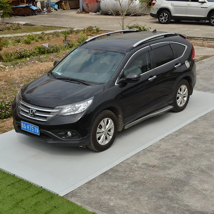 High quality pp interlocking outdoor parking floor interlock garage flooring,car parking grass protection field mats