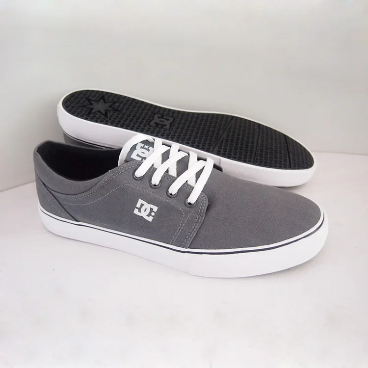 Good quality brand name alibaba black canvas shoes