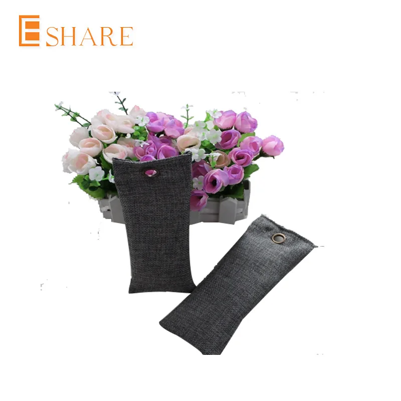 
Anti Odor Reusable Bamboo Charcoal OEM Desiccant Bag Remove Shoe Odor 