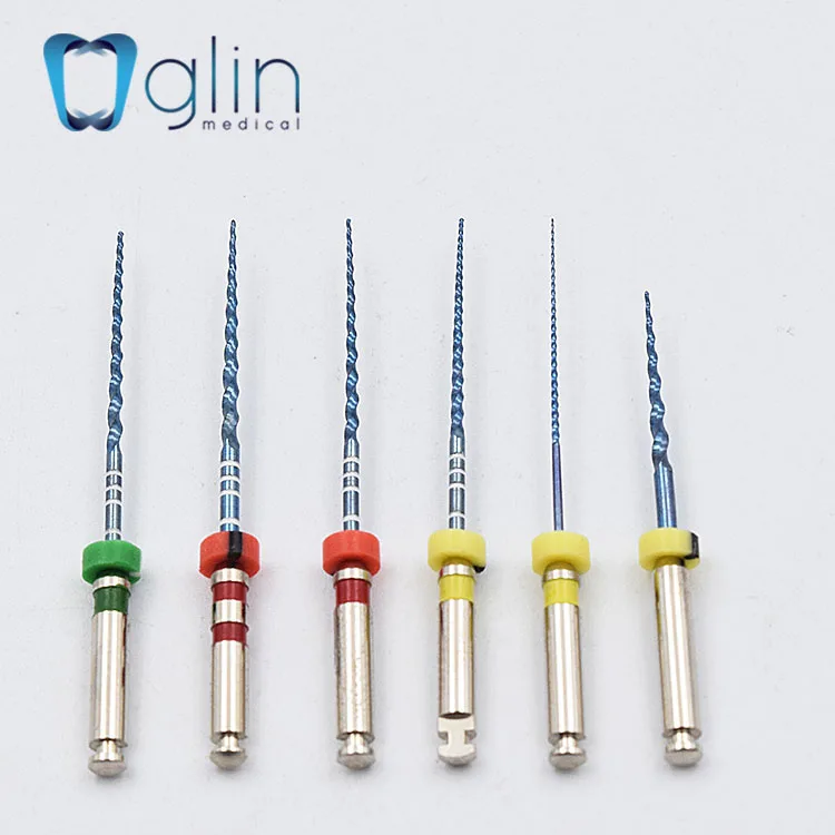 Glin Endo Files Dental Rotary Files Heat Activation Root Canal Treatment