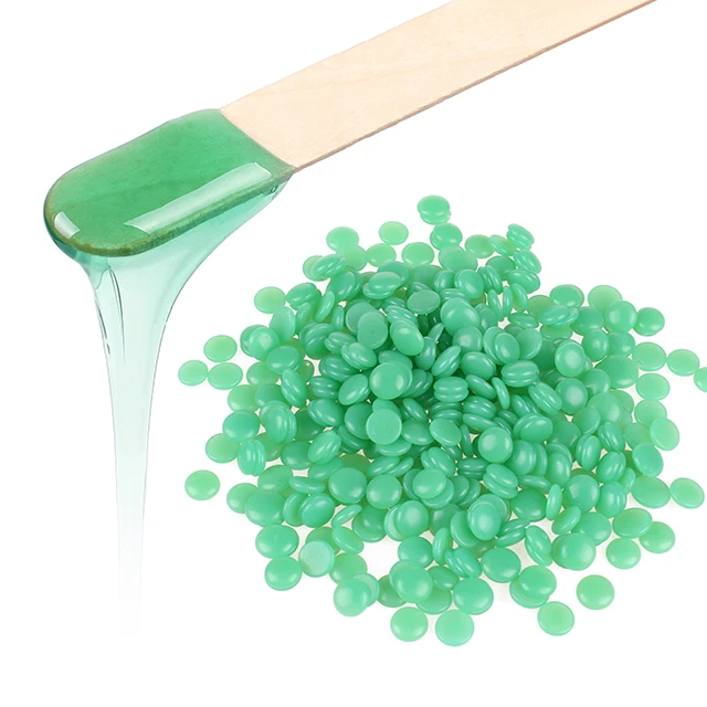 Aloe Flavor 1000g Hair Removal Hard Wax Beans painless Full-Body Depilatory 1kg hard Wax Beads