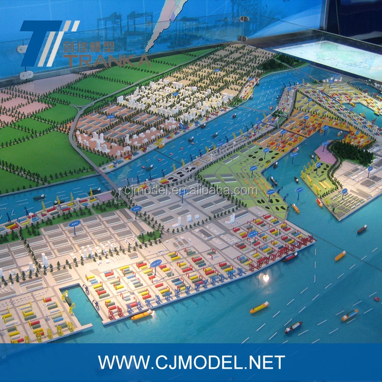 
Large area miniature city architectural model for government department , urban planning model for design department 