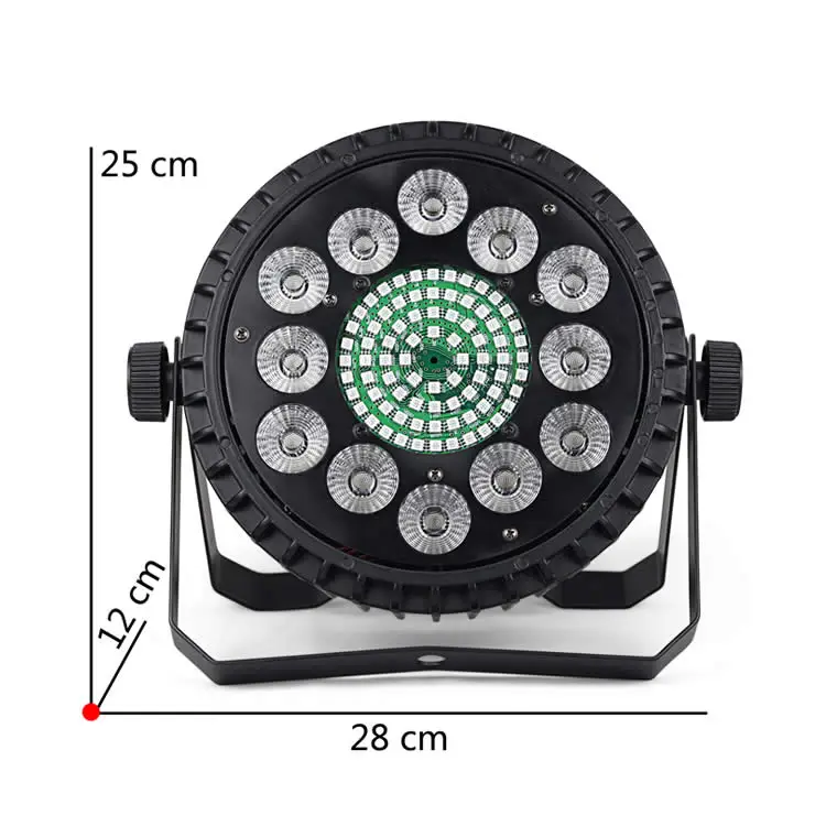 New Arrive Strobe Par Can 80pcs RGB 3 in 1 SMD5050 Dj Lighting 12 x 10W RGBW 4 in 1 China LED Par Light