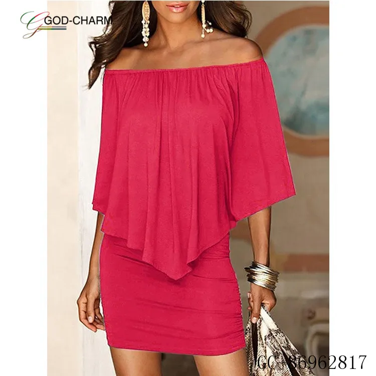GC-86962817  Wholesale African clothing Pretty steps New Fashion Custom Model Women Summer Casual Dress