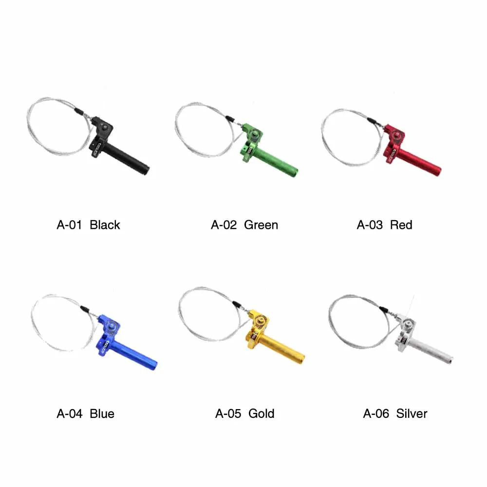 
Universal motorcycle accessories CNC Aluminum twist Gas hand grip throttle 