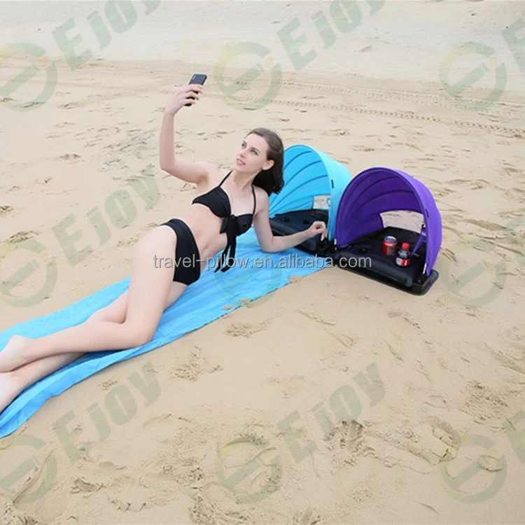 Наружная портативная Личная Выдвижная пляжная кабина, Солнцезащитный навес для солнечной ванны