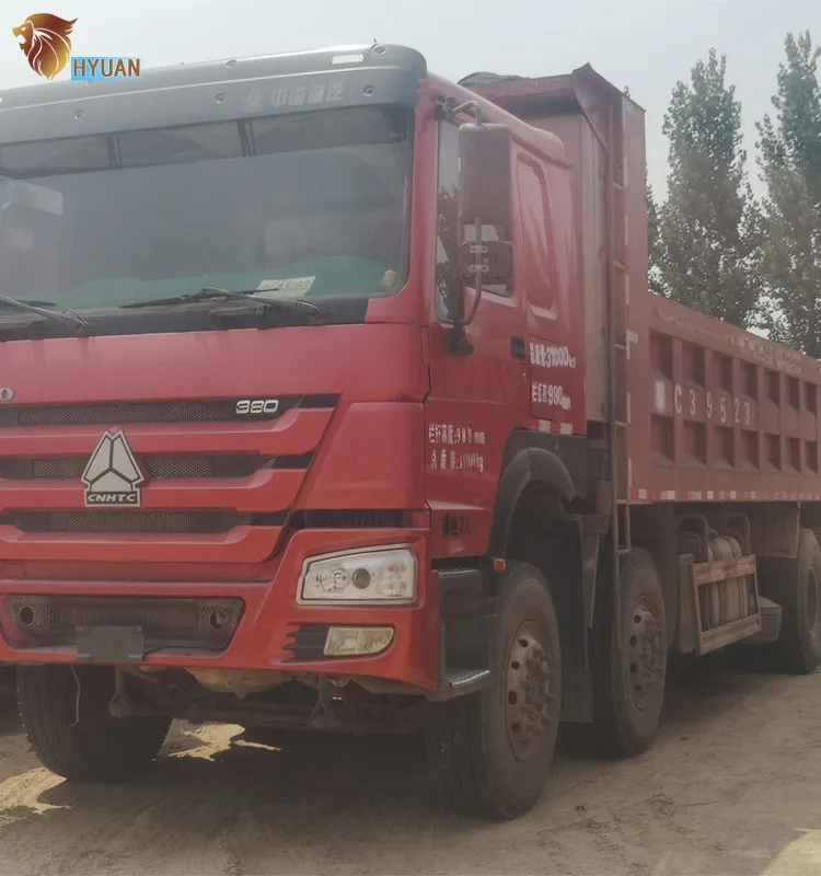hengyuan Pakistan Used Sinotruk Howo Dump Truck