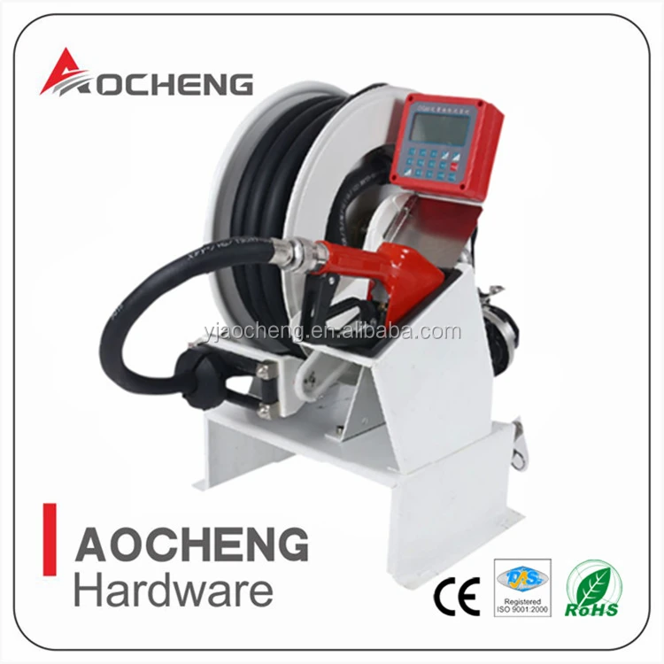 Dispensing Hose Reel with Quatify Flow Meter/ Mini Dispenser Hose Reel