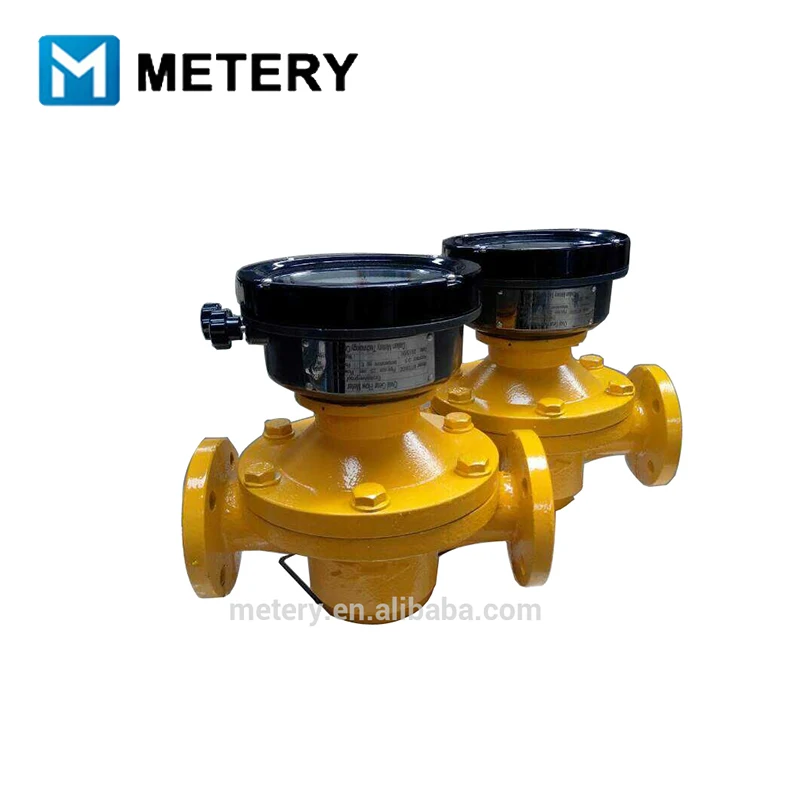 METERY TECH. Digital diesel oval gear flowmeter