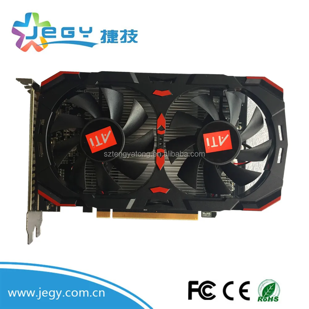  2018 новая игровая видеокарта AMD vga RX460 4 ГБ DDR5