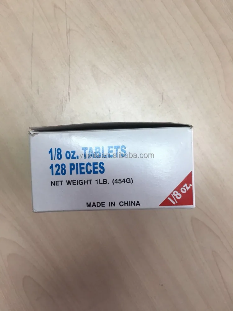 
China Manufacturer Walrus Brand 1/4OZ 96% Pure camphor natural tablets 