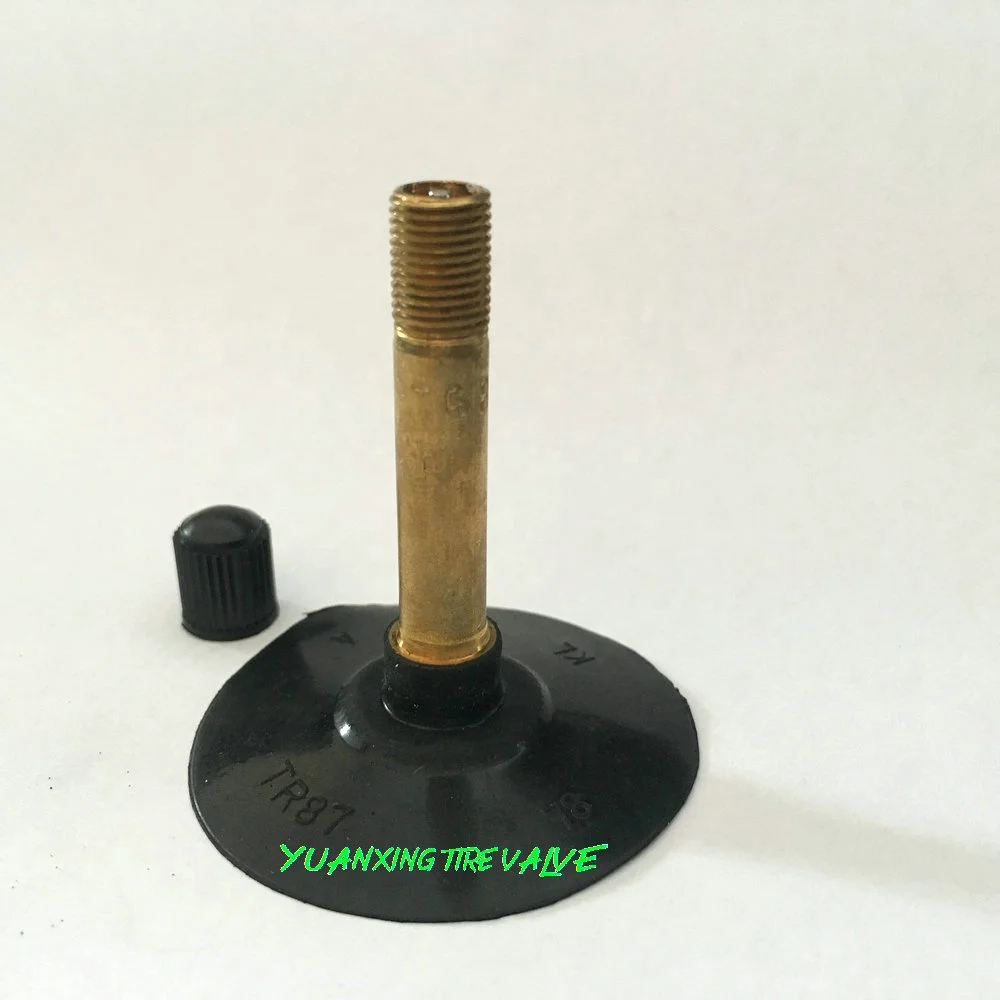 
Motorcycle inner tube valve TR87 natural rubber ,rubber base 45mm 