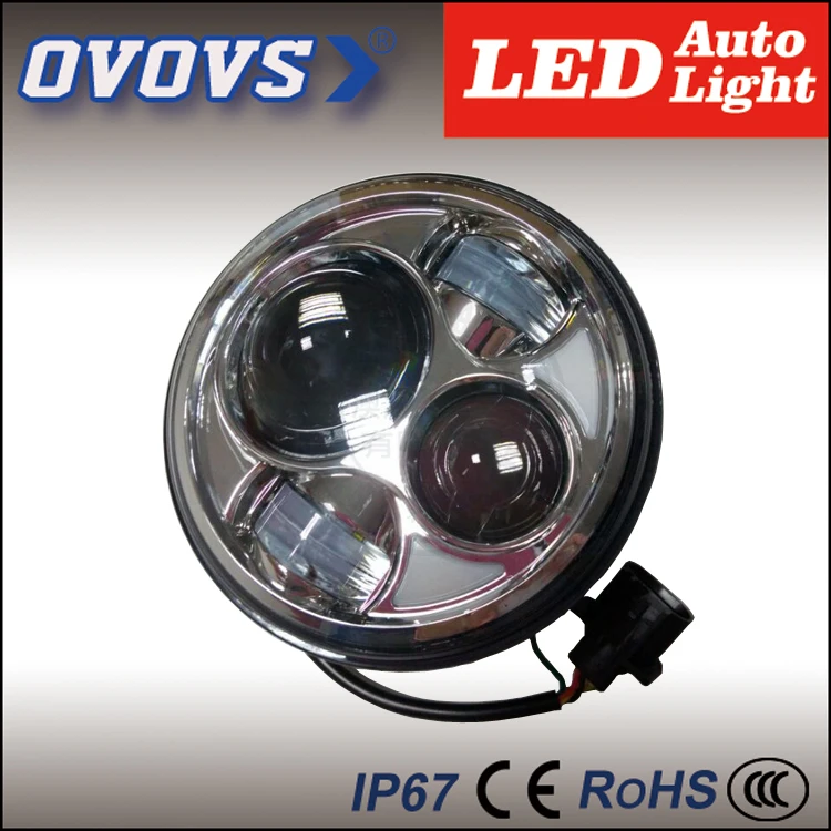 Ovovs высокой мощности 30 Вт 5.75 дюймов круглый 12 В 24 В мотоцикл из светодиодов фар автомобиля для н-arley
