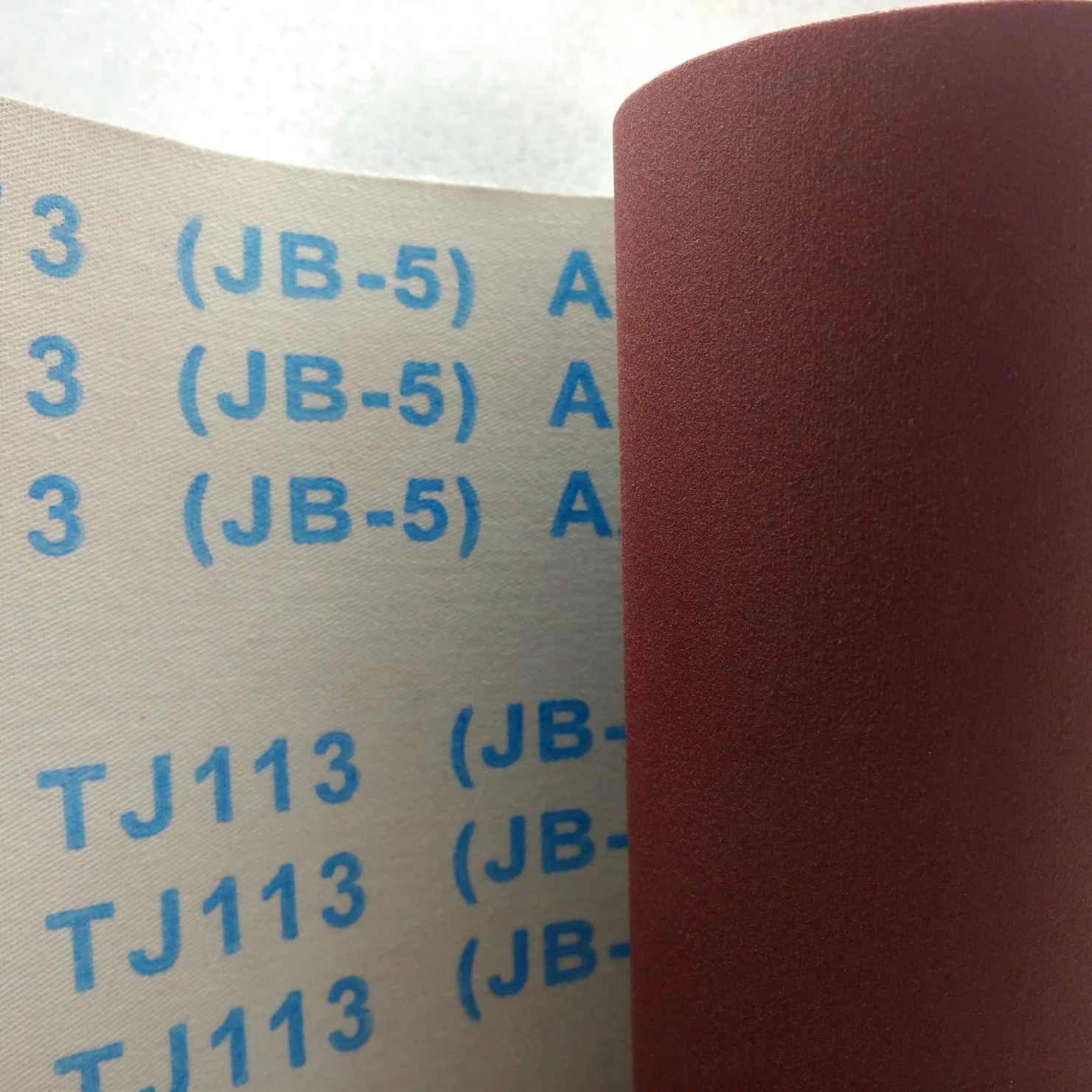 JB-5(TJ113) abrasive cloth roll for hand using metal and stainless steel sanding and polishing