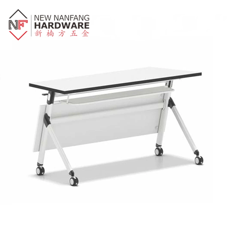 
Modern Simple Iron Metal Foldable Training Table Frame For School Meeting 