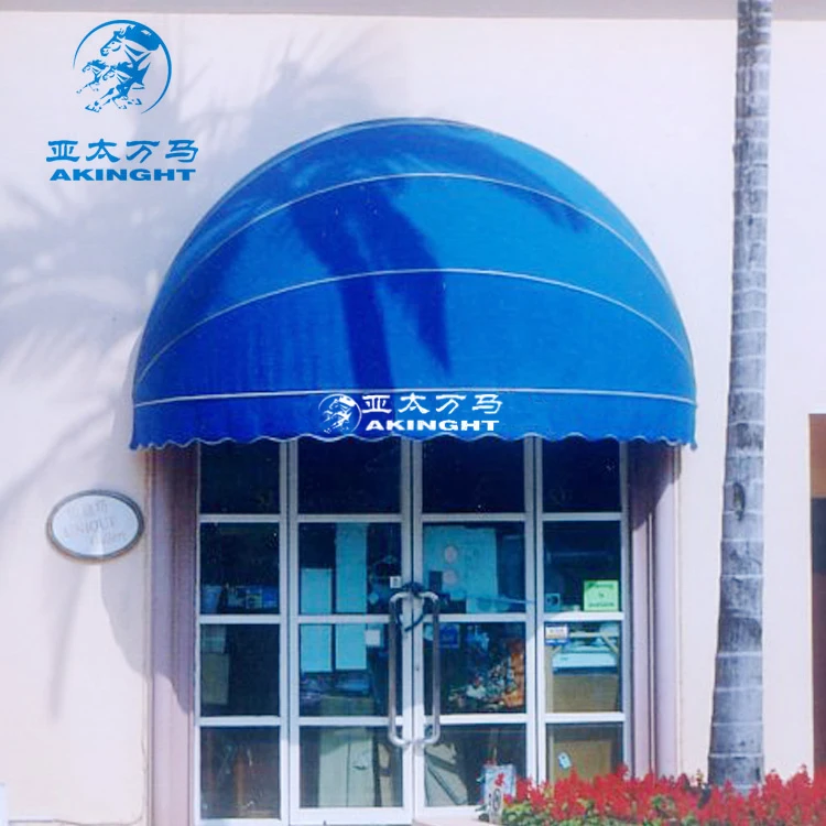 FRENCH DOME WINDOW AWNING FOR RESTAURANT OR HOTEL OR STORE