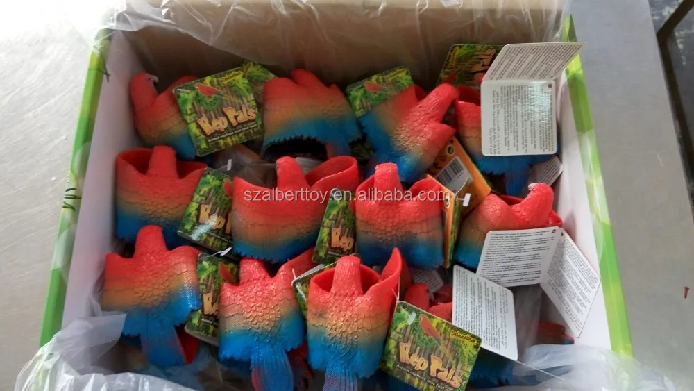 squishy stuffed animals plastic life like parrot tpr toys