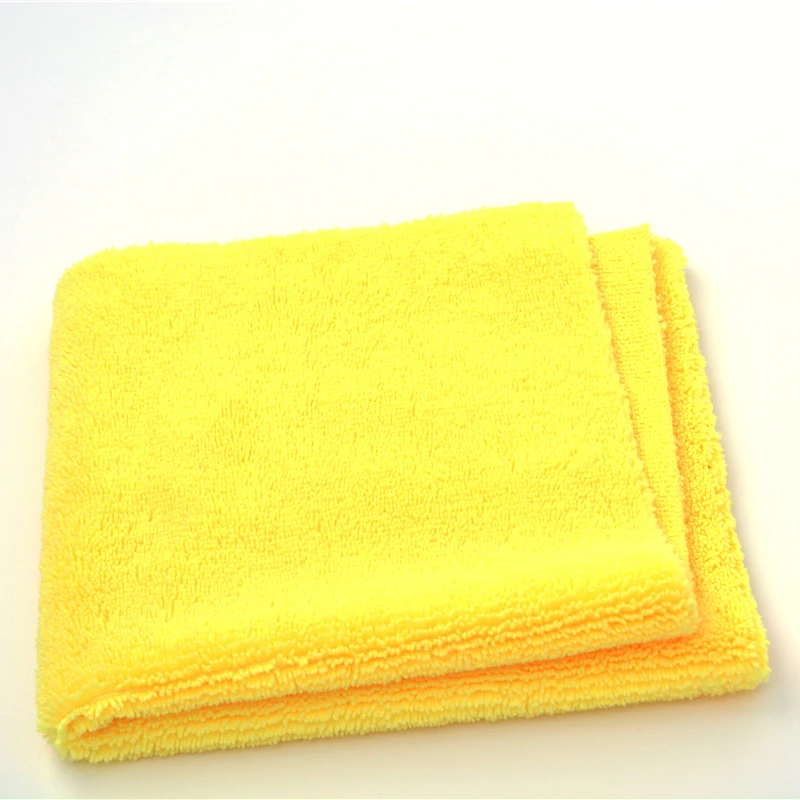 Premium edgeless thick double-sided car wash microfiber terry cloth