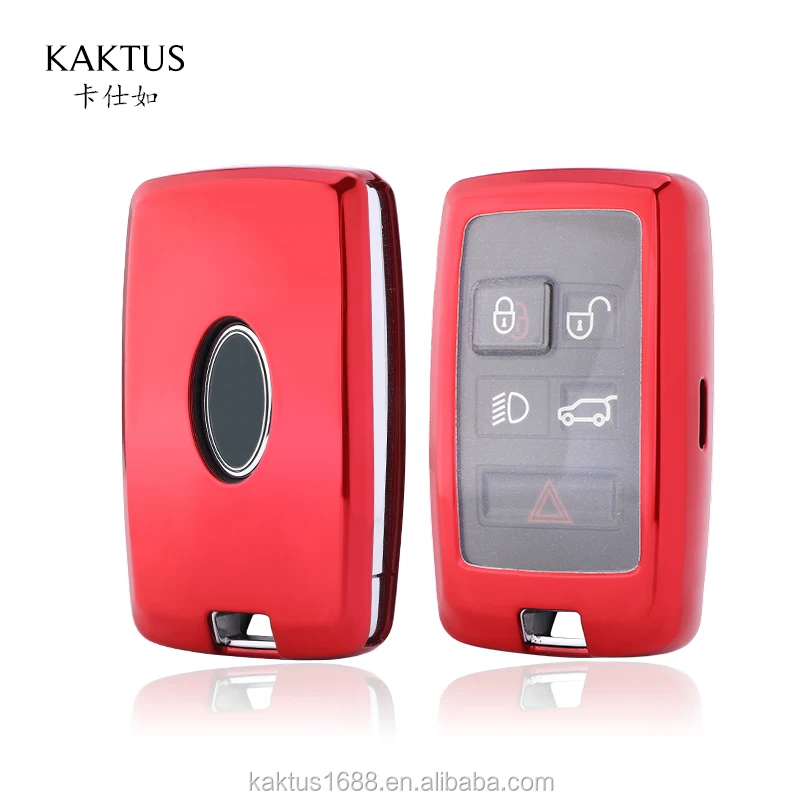 For Land Rover 18 New Land Rover Range Rover Sport Discovery 5 19 Discoverie Car Key Case TPU protect Cover Carkey shell