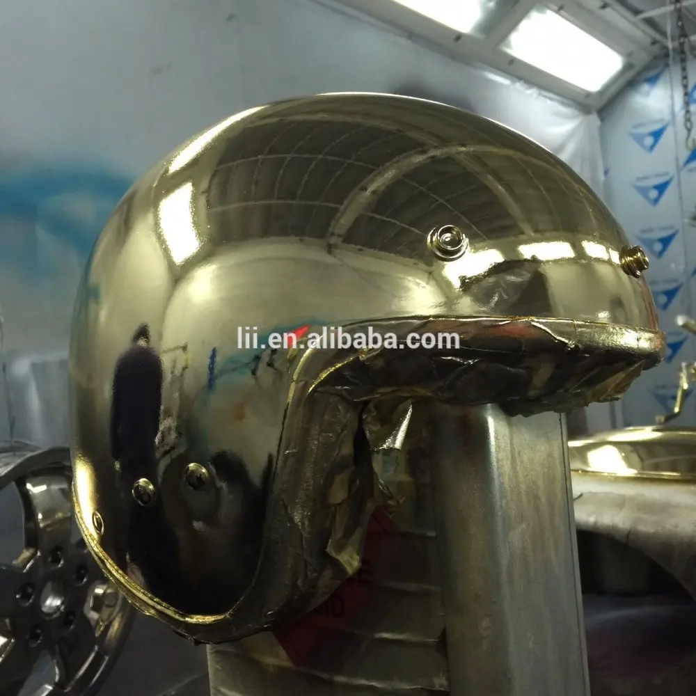 never yellowish chrome silver paint plating plastic machine technical training chrome spray machine chrome spray car painting