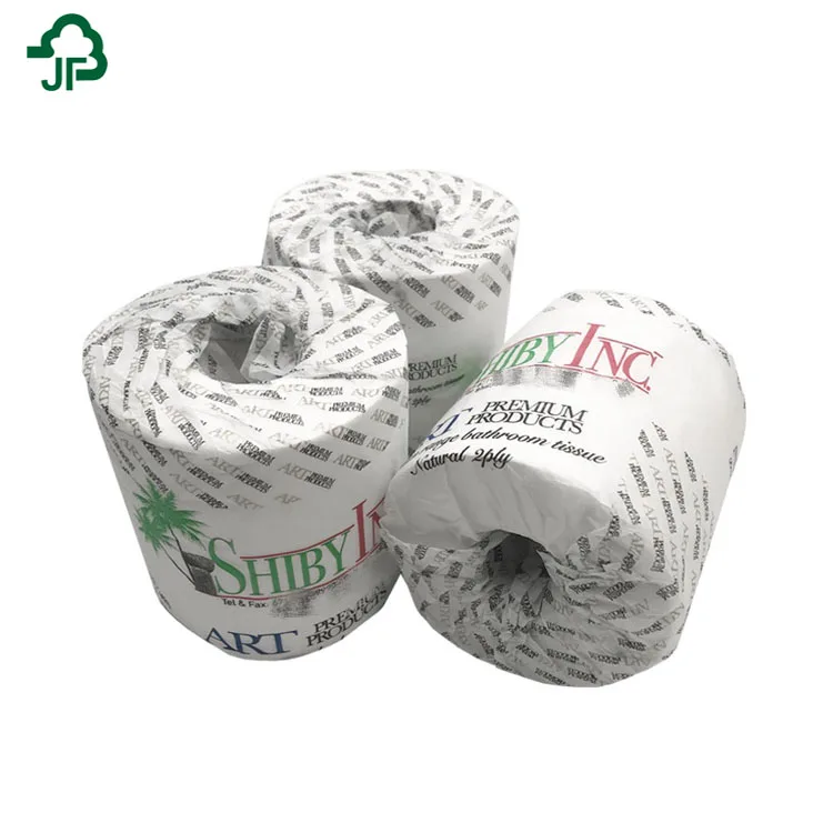 Custom Papel Higienico 2Ply Cheap Printed Bathroom Tissue