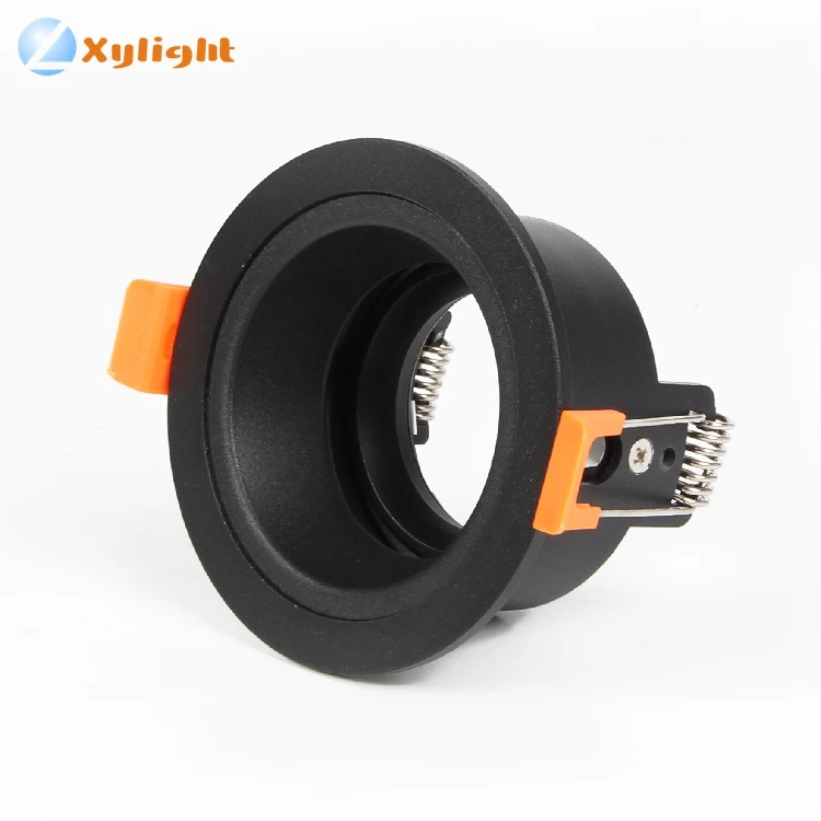 
Round led downlight cutting 75MM parts gu10 mr16 smd cob led downlight housing fixture 