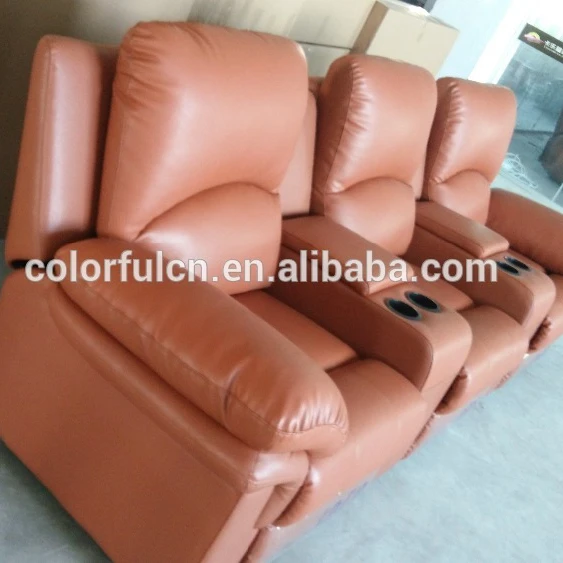 Italy Genuine Leather Cheers Furniture Recliner Sofa LS608(2+3 one set)