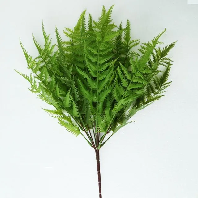 
Artificial Green Plant Fern Persian Leaves Wall Hanging Decoration Home Wedding Decoration Artificial Plants For Garden 