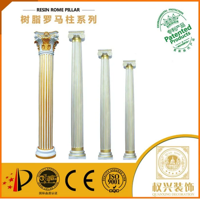 
Factory price roman square pillar design for homes from china 