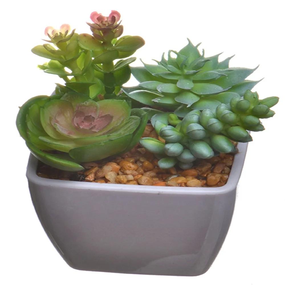 
lifelike artificial succulent plant mini succulents for decorations 