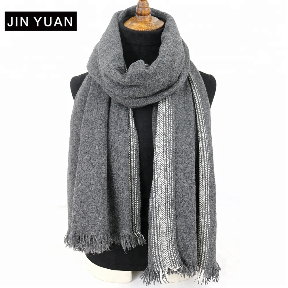 custom designer brand 50% yak wool 50% lambs wool scarves shawl winter women tassel wool scarf