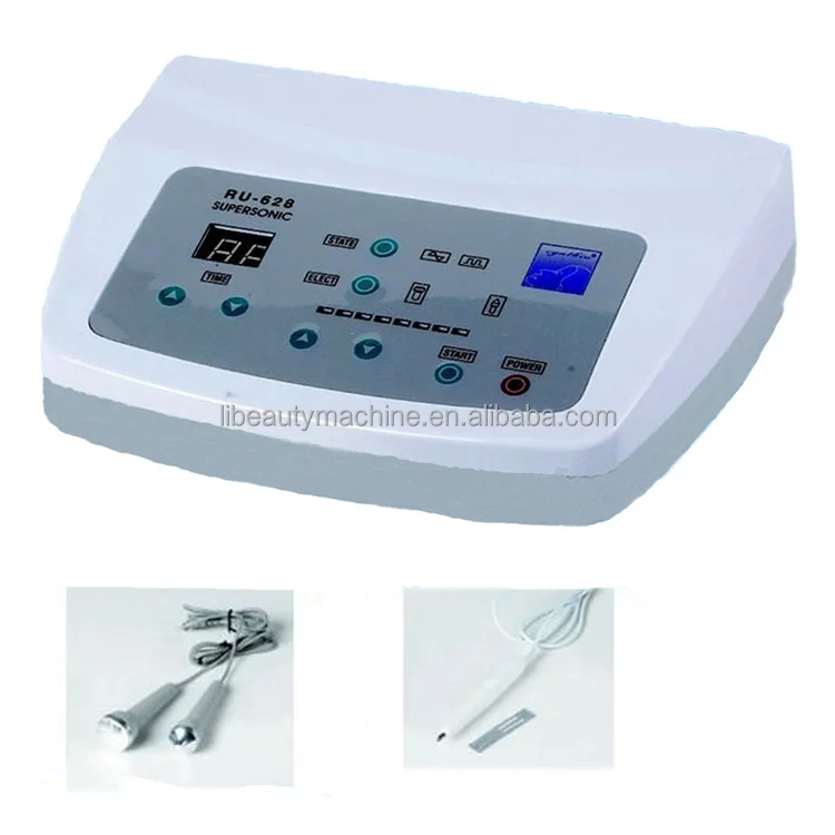 Cheapest price RU-638 2 in 1 ultrasonic massager and mole laser spot removal pen