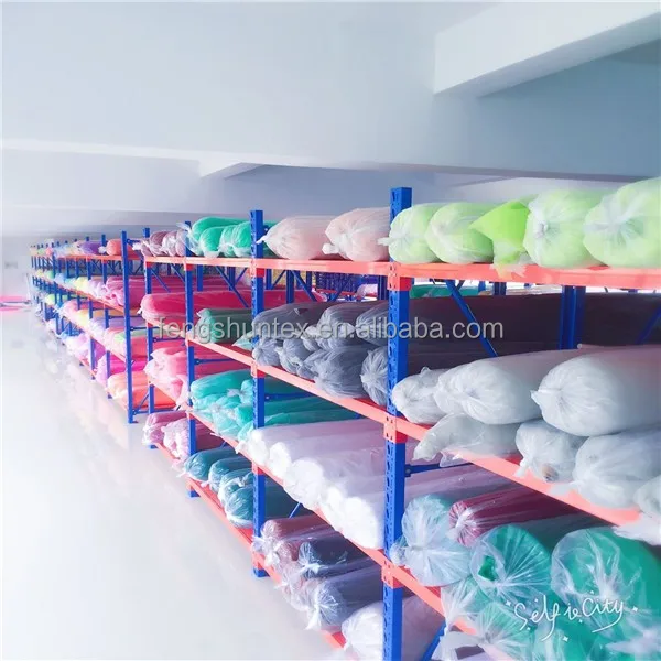 50D knitted polyester stiff net for tutu