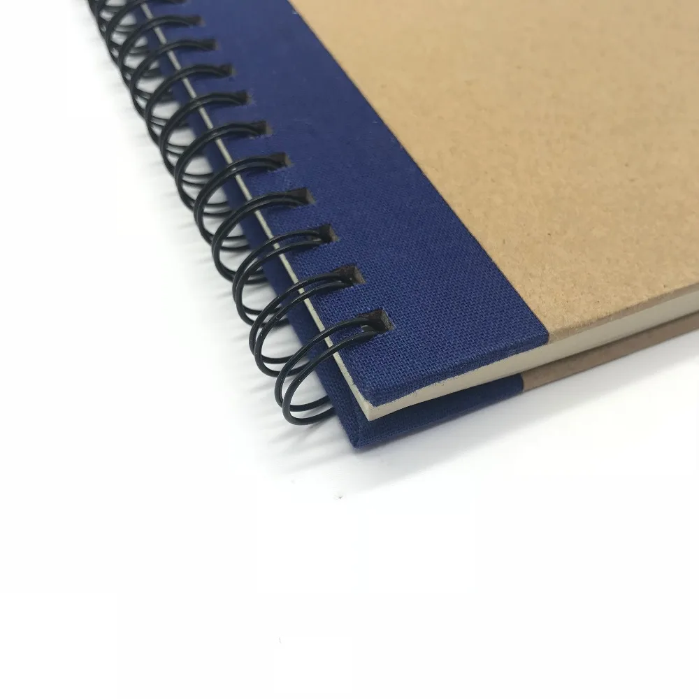 Recycled Kraft cover notebook with pen