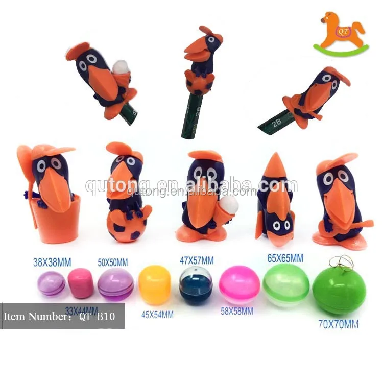 Cheap Wholesale High Quality PVC Surprise Egg Toy Capsule Toys Vending Capsule Toys