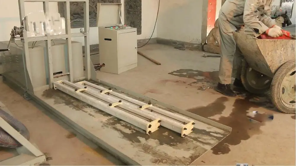 vibration machine for making  concrete products