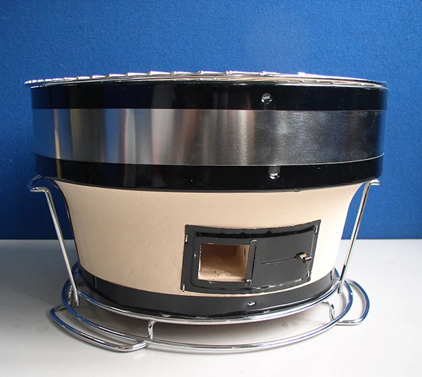 Безопасная и экологичная керамическая духовка, портативный гриль для барбекю