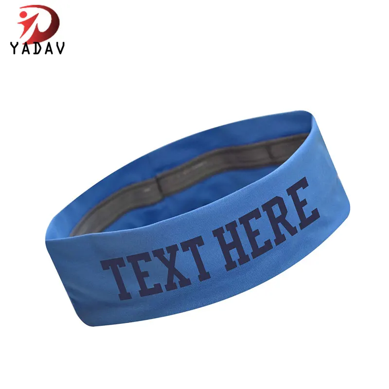 Design Your Own Headband NO SLIP SILICONE Stretch Headband With Your designer Custom Text