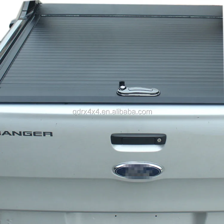 
retractable aluminum tonneau cover 4x4 aluminum roller lid for D-MAX 