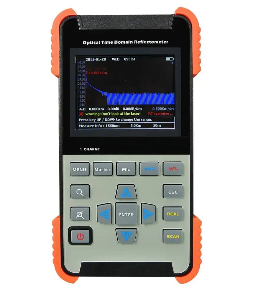 High quality handheld optical time domain reflectometer testing machine AOR500 manufacturers OTDR Precio