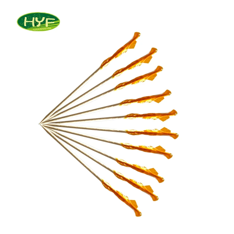 Экологически чистые одноразовые деревянные плоские зубочистки